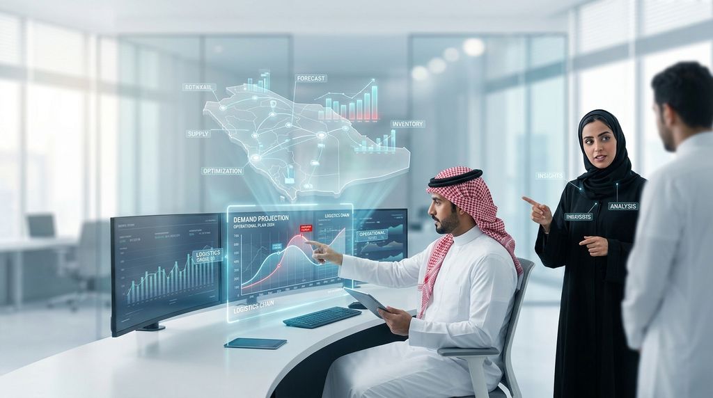 SF_00084_AR_I_S1 - التنبؤ بالطلب والتخطيط التشغيلي في قطاع اللوجستيات